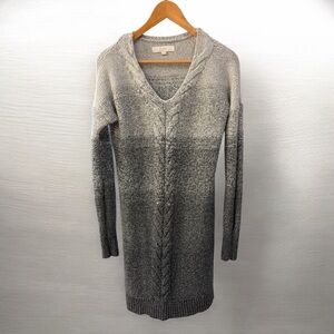 ANN TAYLOR LOFT SIZE MEDIUM OMBRÉ SWEATER DRES